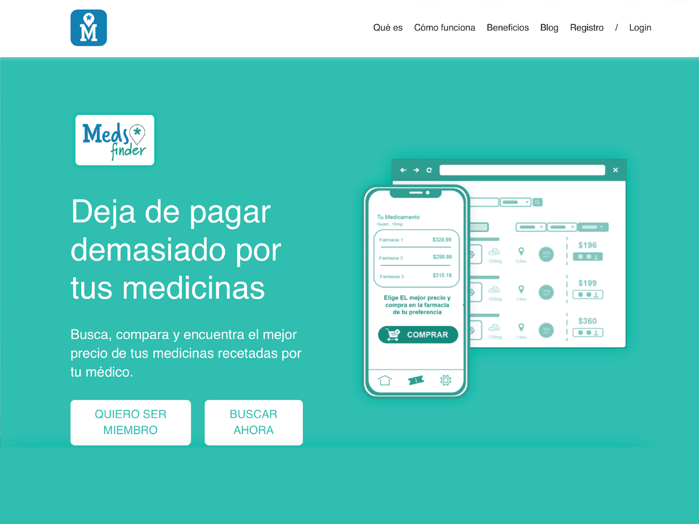 Medsfinder-Buscador de precios